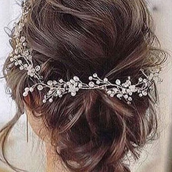 ❌SOLD NWOT Bridal Hair Vine/Garland - Picture 8 of 8